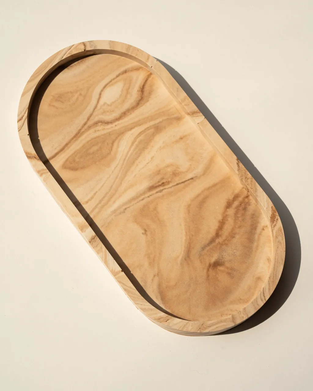 Tavă decorativă din praf ceramic — miniatură 2