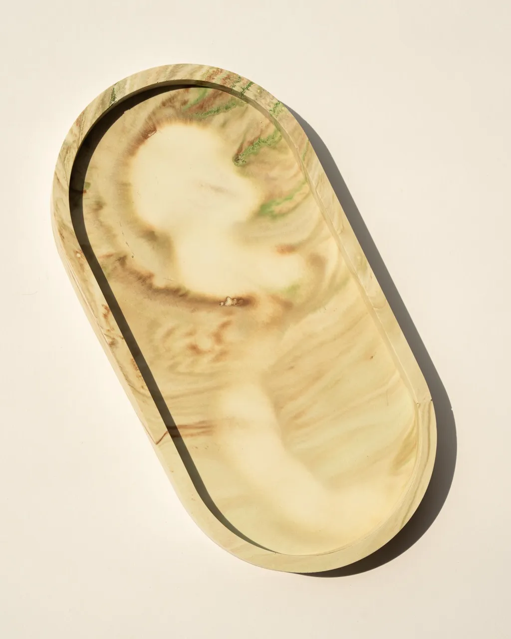 Tavă decorativă din praf ceramic — miniatură 7