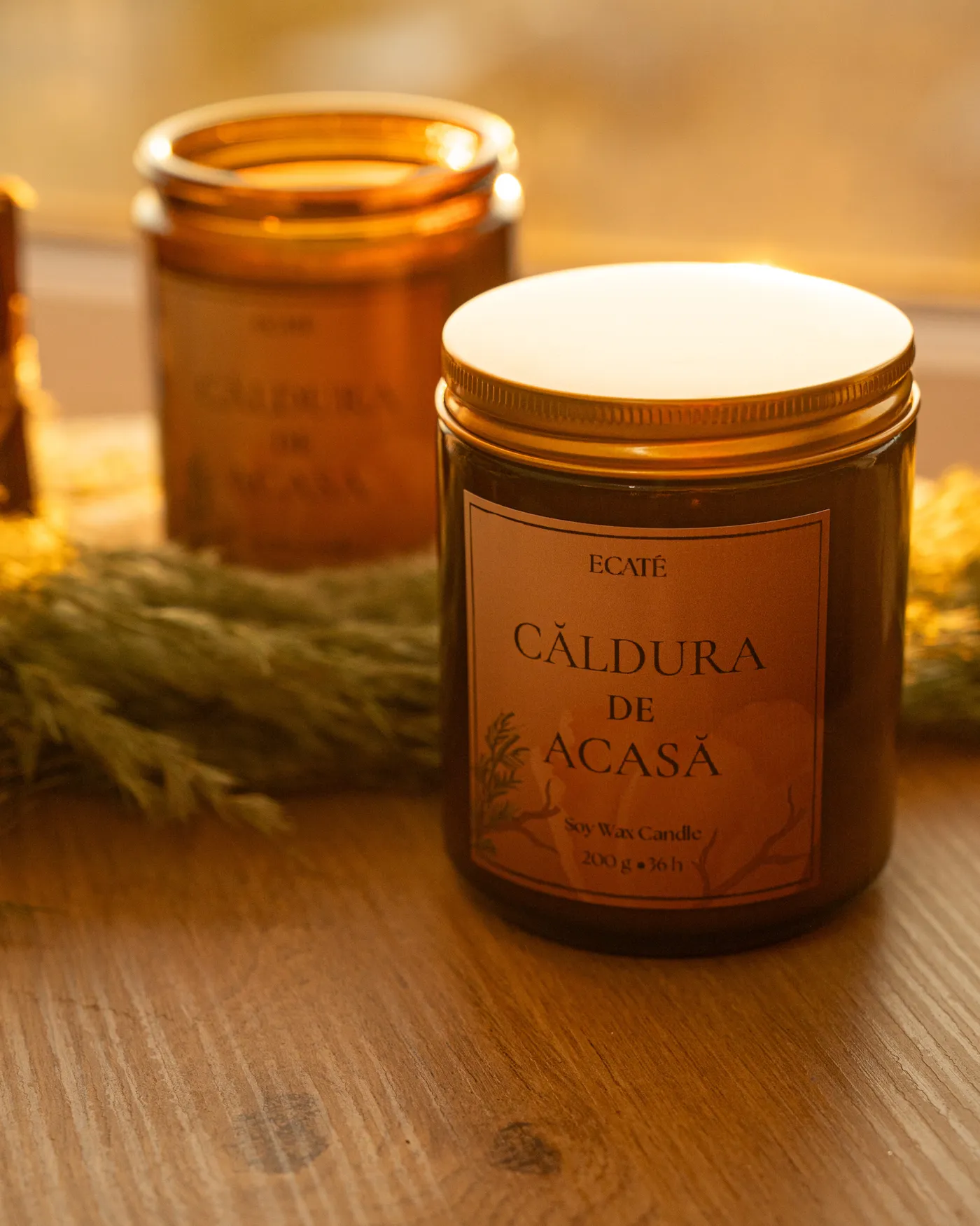 Lumânare parfumată CĂLDURA DE ACASĂ — miniatură 5