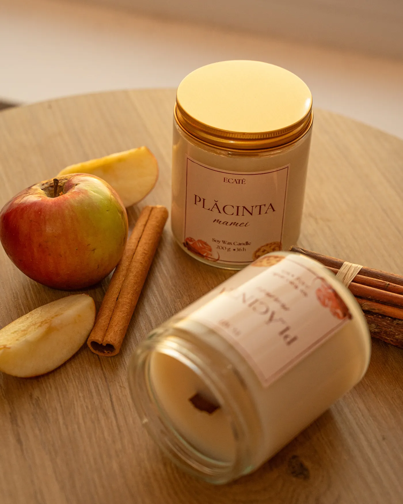 Lumânare parfumată PLĂCINTA MAMEI — miniatură 3